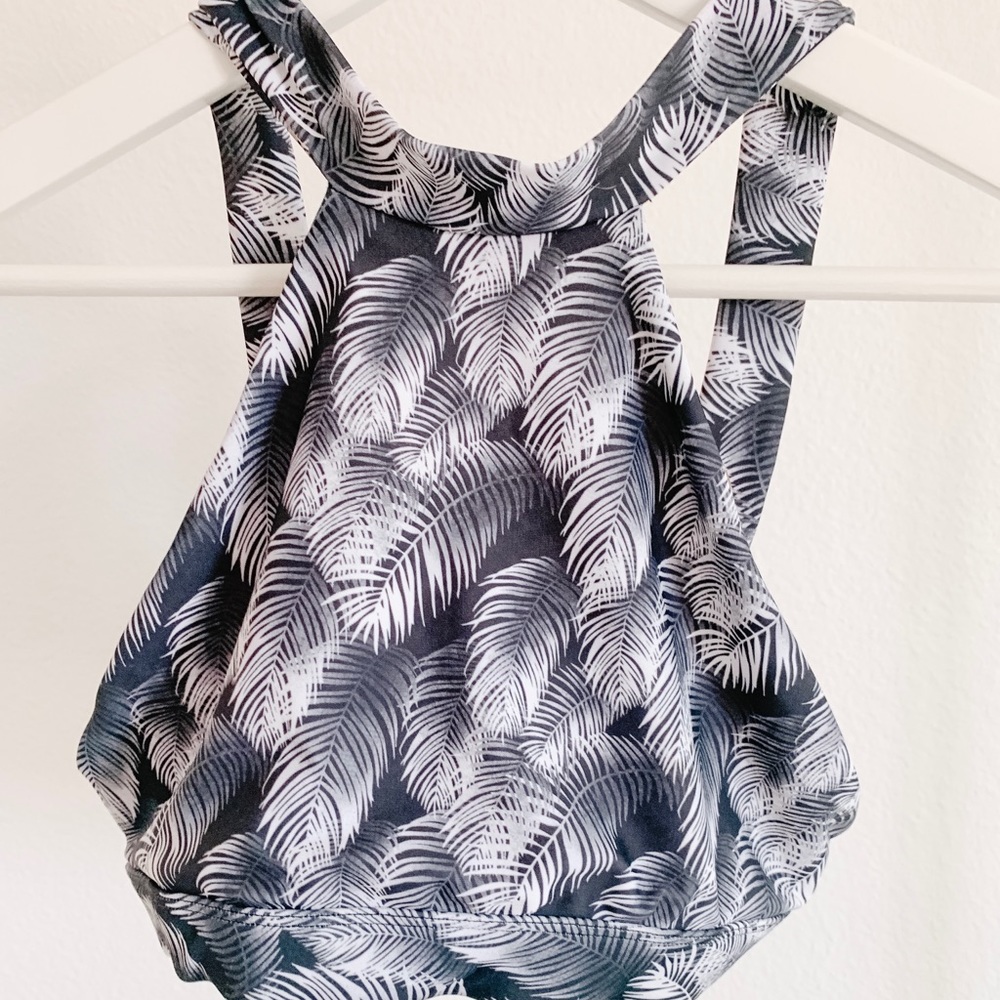 New Acacia Swim Dubai Bikini Top In Night Palm Gem